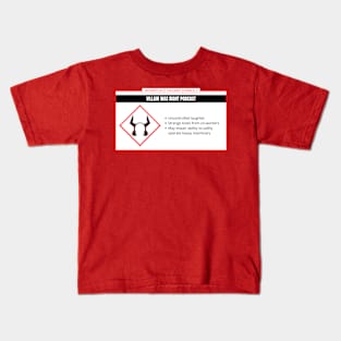 Villain Was Right Workplace Hazard Kids T-Shirt